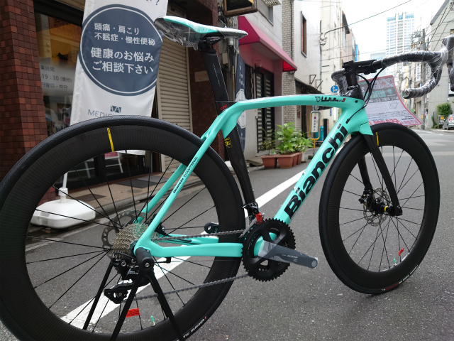 アサゾー×オリジナル完成車】ド級ディープリムインストール【OLTRE XR3