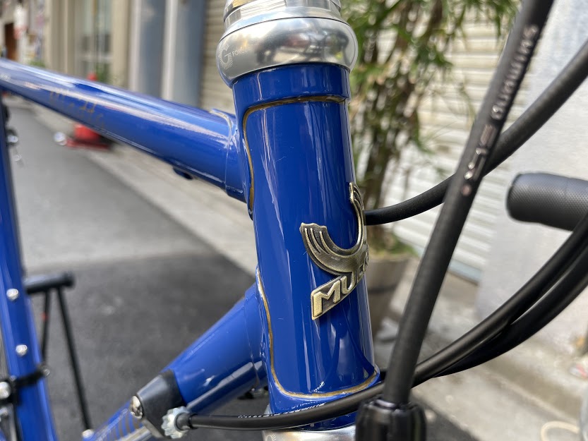 珍しいmullerのクロモリフレームのオリジナル完成車できました！ | 上野、御徒町で自転車をお探しならY's Road 上野アサゾー店