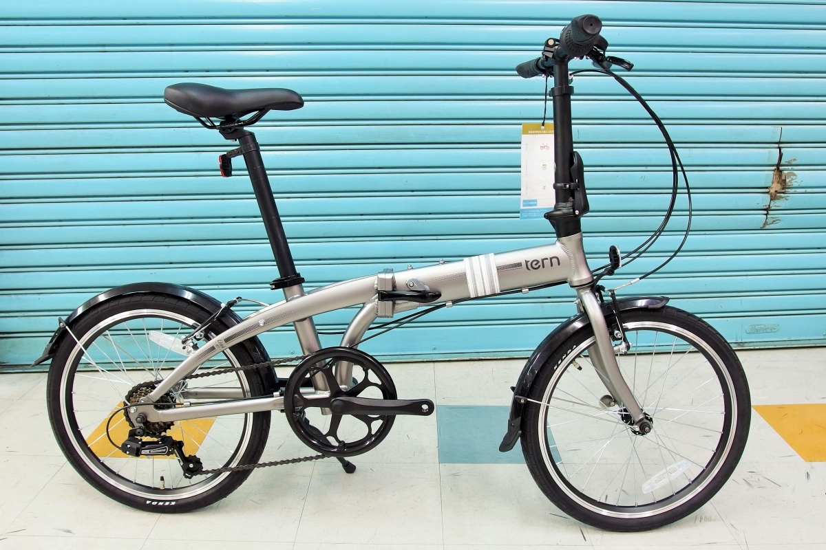 折りたたみ自転車】5万以下でも機能充実・基本を抑えたクロスバイク的に使える入門モデル『LINK A7』在庫しております♪【tern】 Y's  Road 池袋チャーリー店