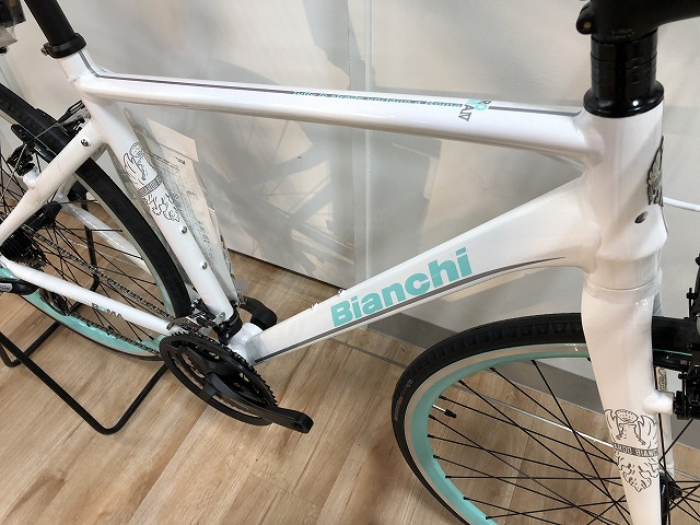 2018 BIANCHI】ROMA 4のホワイト、1台のみあります！！！ | 福岡で自転車をお探しならY's Road福岡天神店