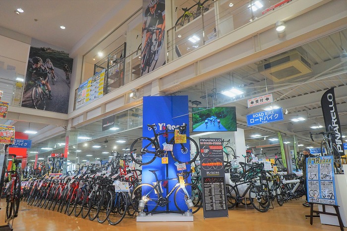 スポーツサイクル　ロードバイク　クロスバイク　すぐ買える　ワイズロード東大和店