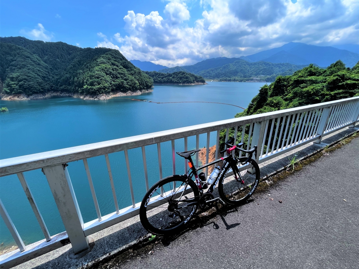 宮ケ瀬湖　ロードバイク