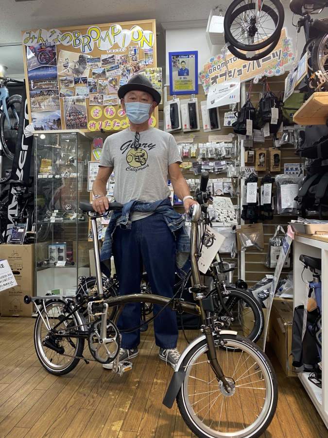 ブロンプトン（BROMPTON） M6R ダイナモライト レッド - 自転車