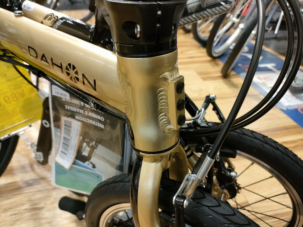 DAHON】大人気モデルK3シャンパンゴールド在庫しています