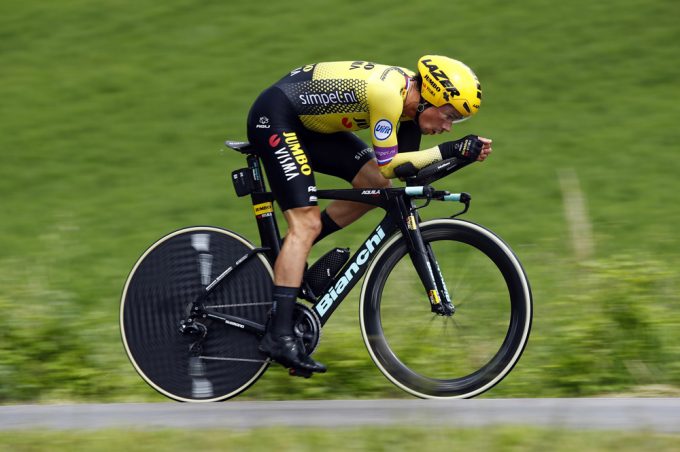 Giro d'Italia 2019 - 102nd Edition - 9th stage Riccione - San Marino 34,8 km - 19/05/2019 - Primoz Roglic (SLO - Team Jumbo - Visma) - photo Luca Bettini/BettiniPhoto©2019