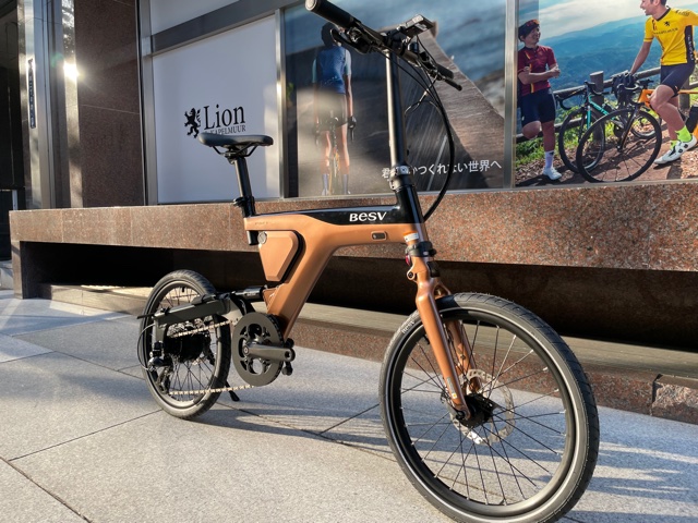 BESV】室内にコンパクトに保管できる折り畳みE-BIKE | 名古屋で自転車