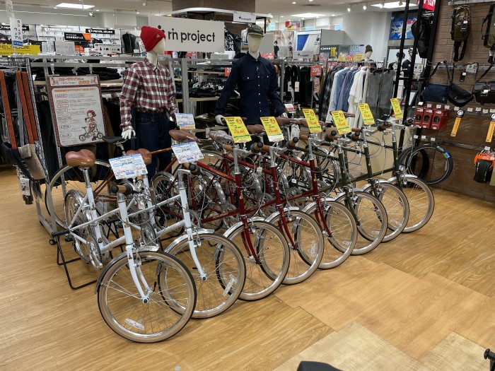 名古屋クロスバイク館 ミニベロコーナー