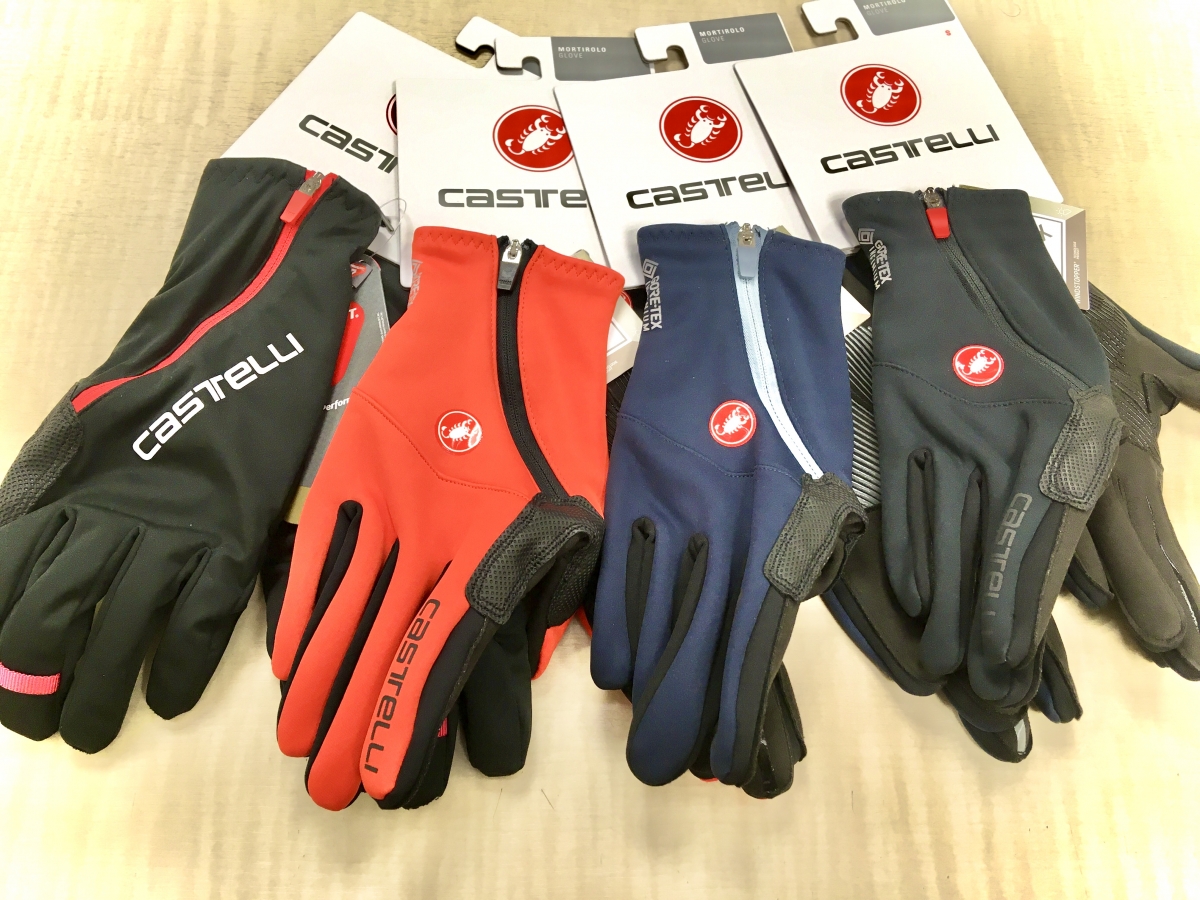 CASTELLI　カステリ　SPETTACOLO ROS GLOVE　MORTIROLO GLOVE　ウィンター　グローブ　サイクル　自転車　名古屋