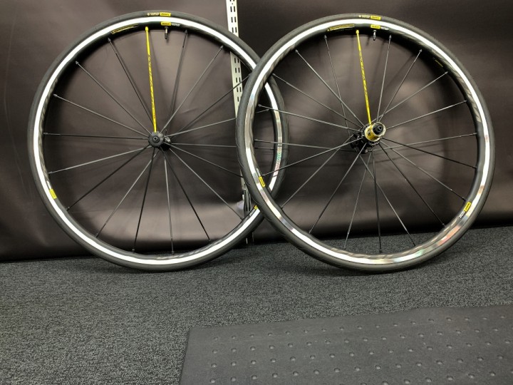 MAVIC】これを履いて鉄下駄卒業しましょう!!アルミの超軽量