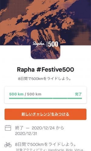 Rapha FESTIVE500