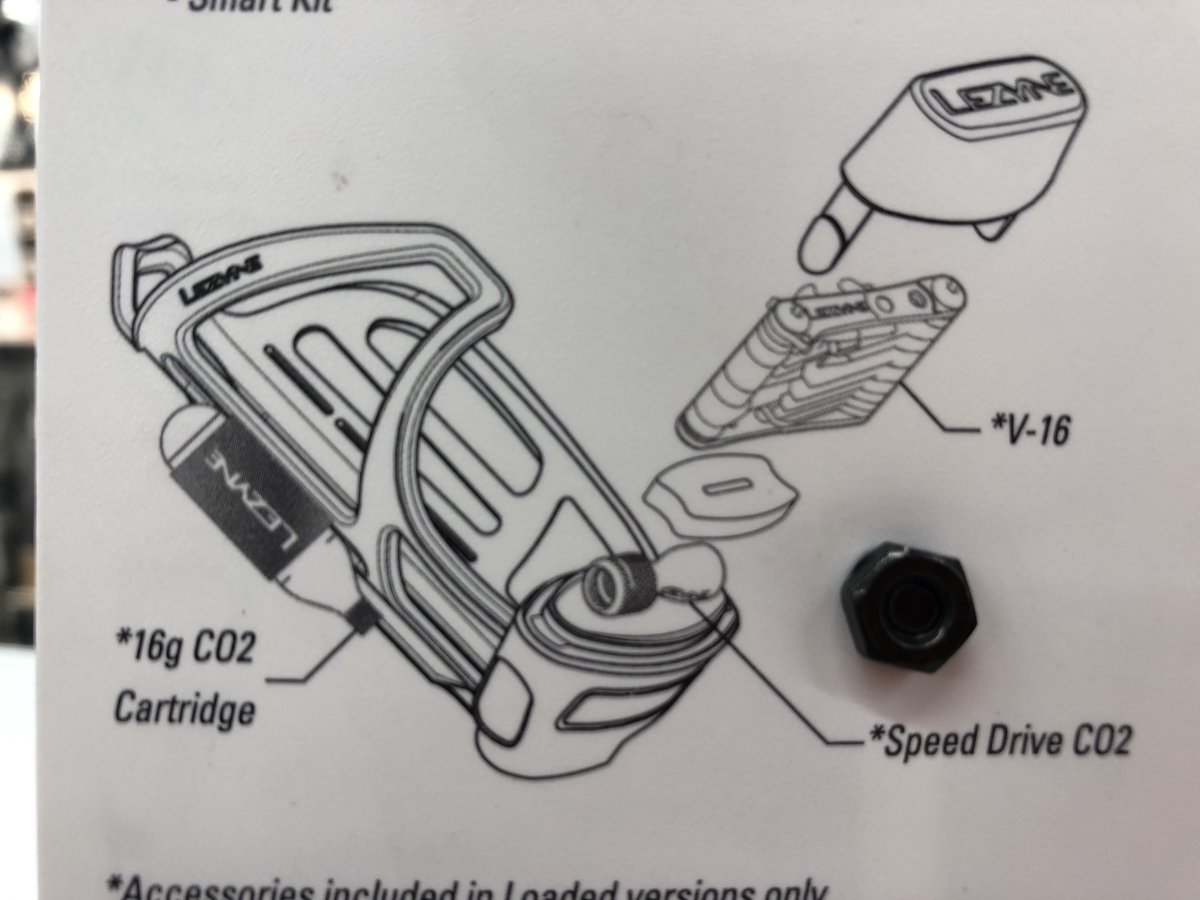 lezyne drive loaded flow storage cage