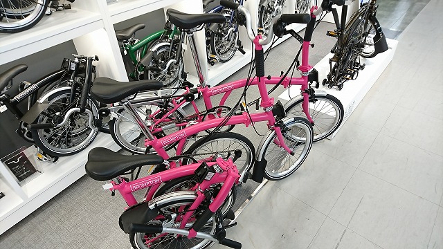 BROMPTON渋谷】春らしいHOT PINKカラーが色々。 | 渋谷で自転車をお 
