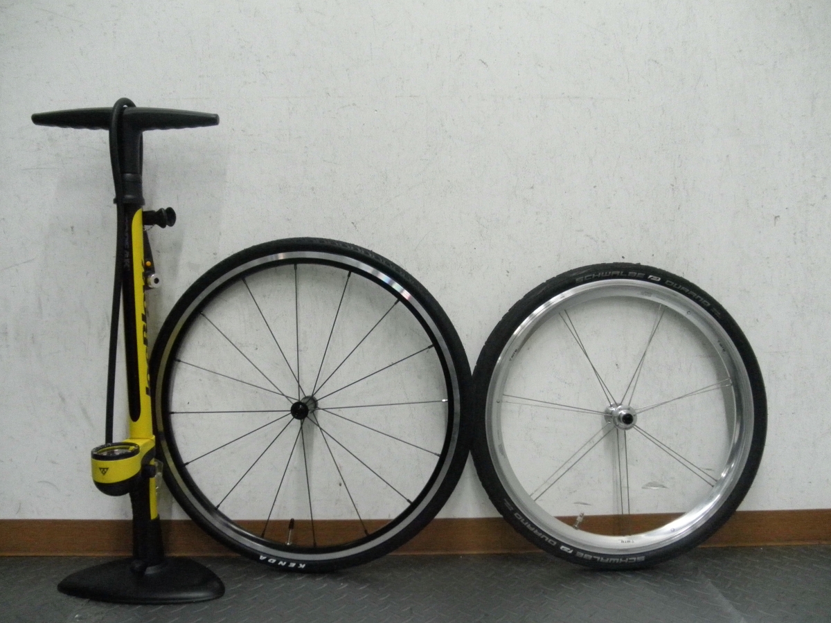 スタッフバイク】DAHONのホイールをサイズアップ！ | 新宿で自転車をお