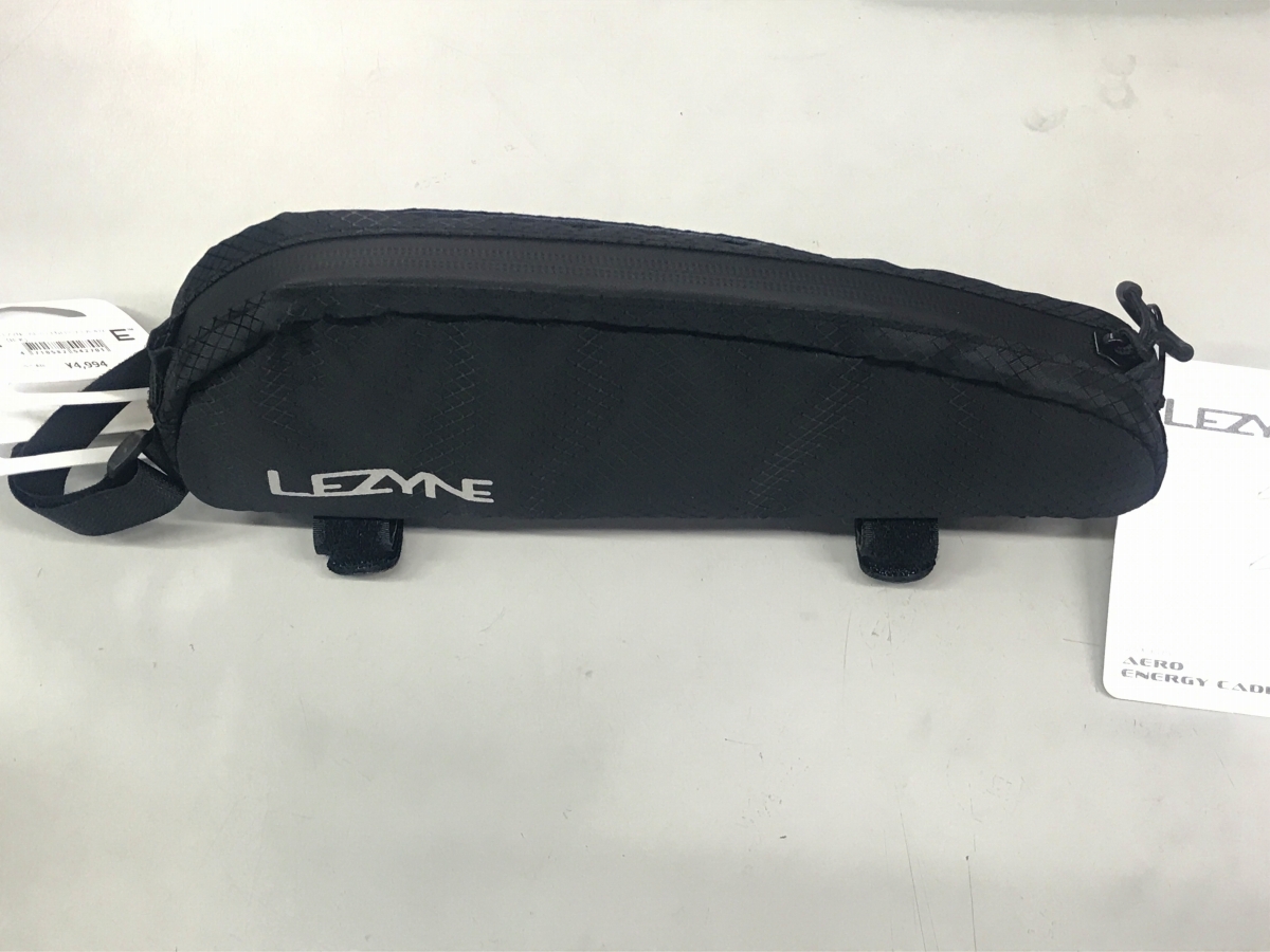 LEZYNE】ロングライド時の補給に便利なトップチューブバッグ