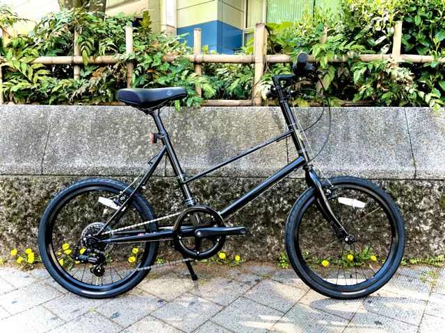 BRUNO】オールブラックが格好いいミニベロ【MIXTE】 | 新宿で自転車を 