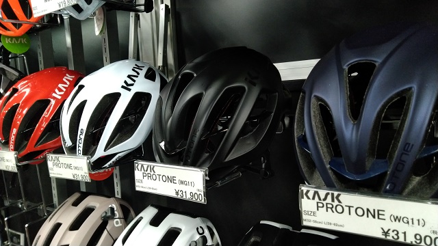 【KASK】大人気のヘルメットPROTONE！ ホワイトの在庫わずかです！！ | サイクルウェアのことならY's Road 上野ウェア館にお