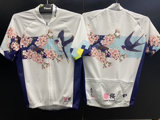 PEARL IZUMI】春といえばこれ！桜ジャージ入荷！！ | サイクルウェアの