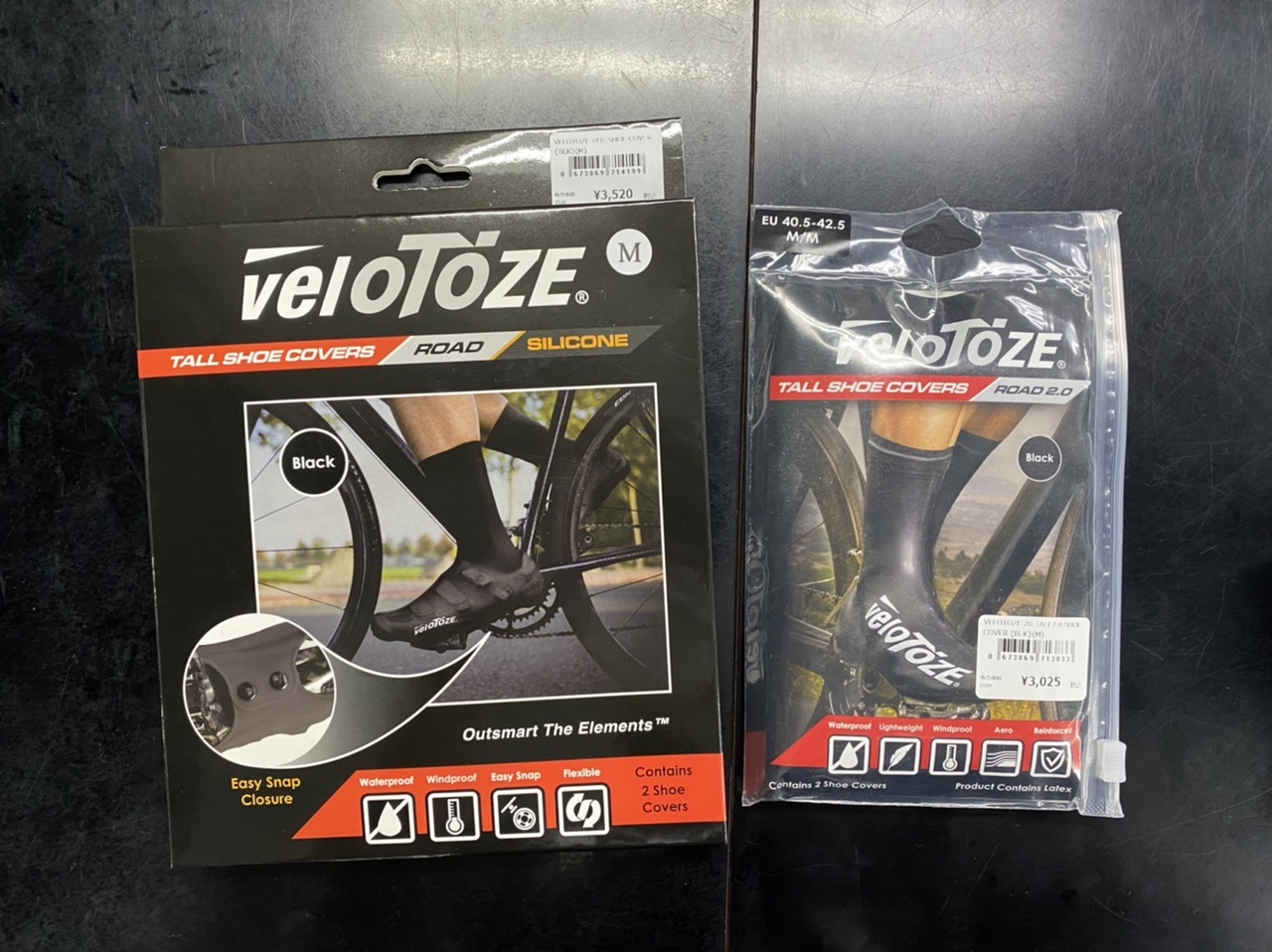 VELOTOZE】雨のレースではまだまだ人気！天然ゴム製シューズカバー