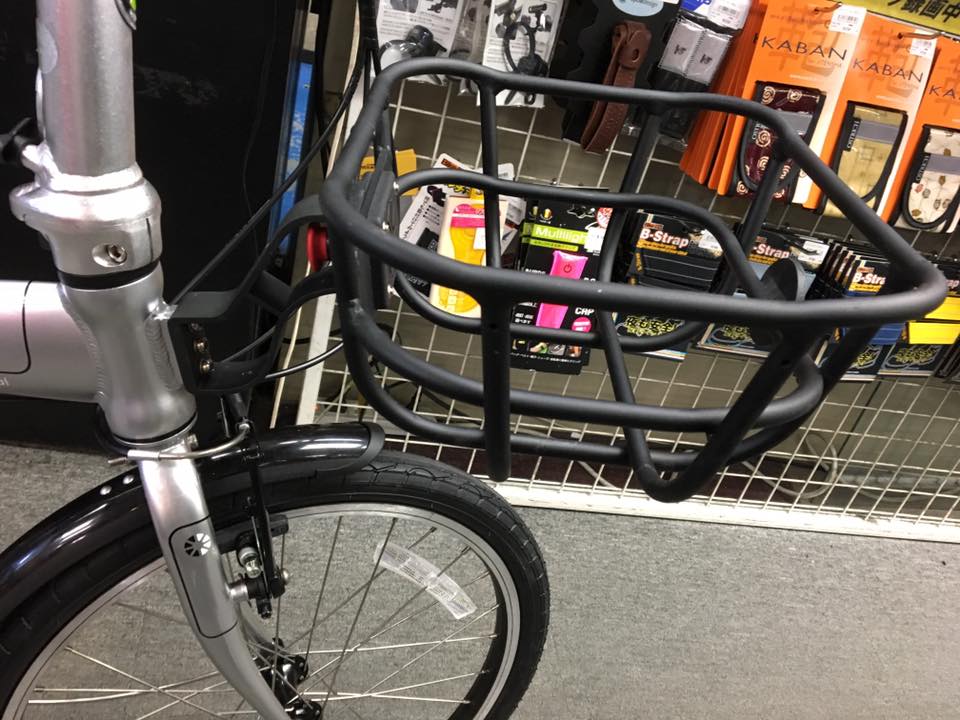 【DAHON】折り畳み自転車に取り外し可能な純正バスケット取付できます！！！ Y's Road 上野本館