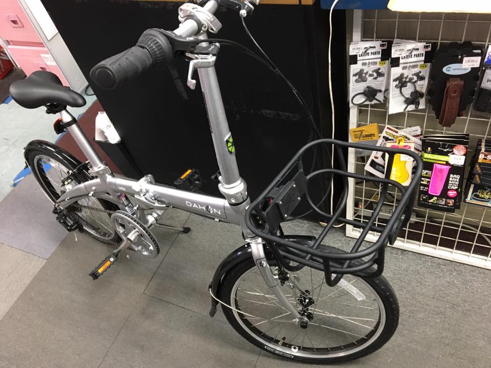 【DAHON】折り畳み自転車に取り外し可能な純正バスケット取付できます！！！｜Y'sRoad PORTAL