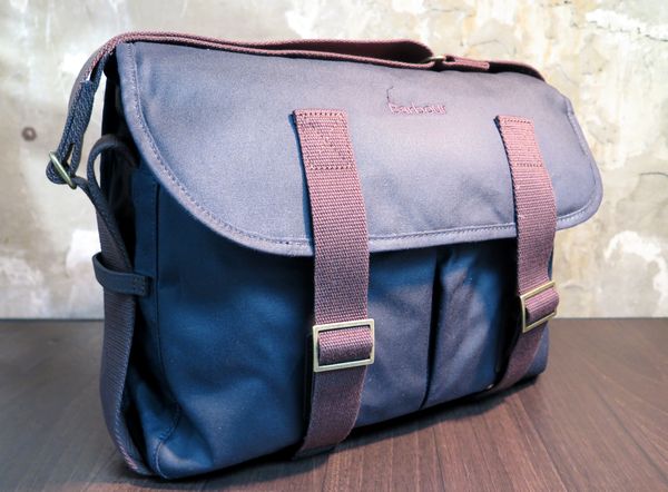 barbour navy bag