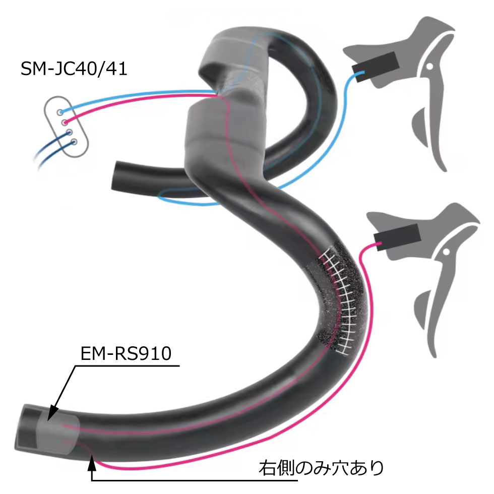 SMITH 楽なハンドル　R64D126 400mm ブラケットを握った際、遠くない「楽なハンドル」