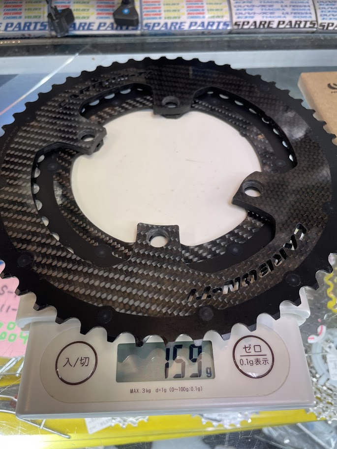 54-40Tの大径チェーンリング！CARBON-TIのアレ、アサゾーに入荷しま