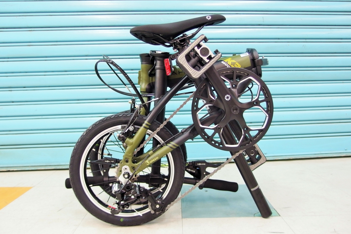 入荷速報‼】スーパーポータビリティ―な折り畳みバイク『DAHON K3』限定
