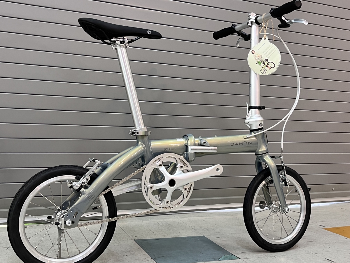 超軽量でコンパクトな折りたたみバイク『DAHON DOVE PLUS』Y'sRoad限定