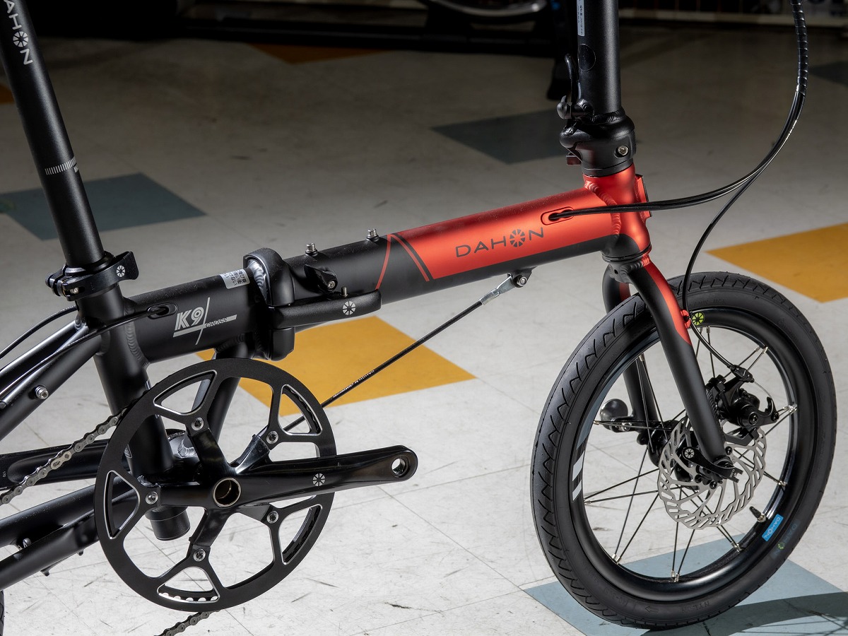 DAHON K9X クローズアップ