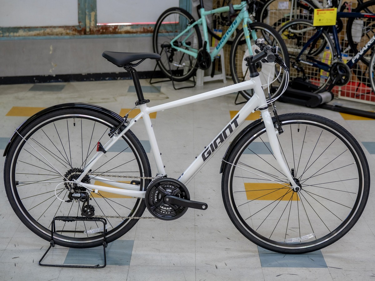 GIANT ESCAPE R3 フェンダー取り付け済み