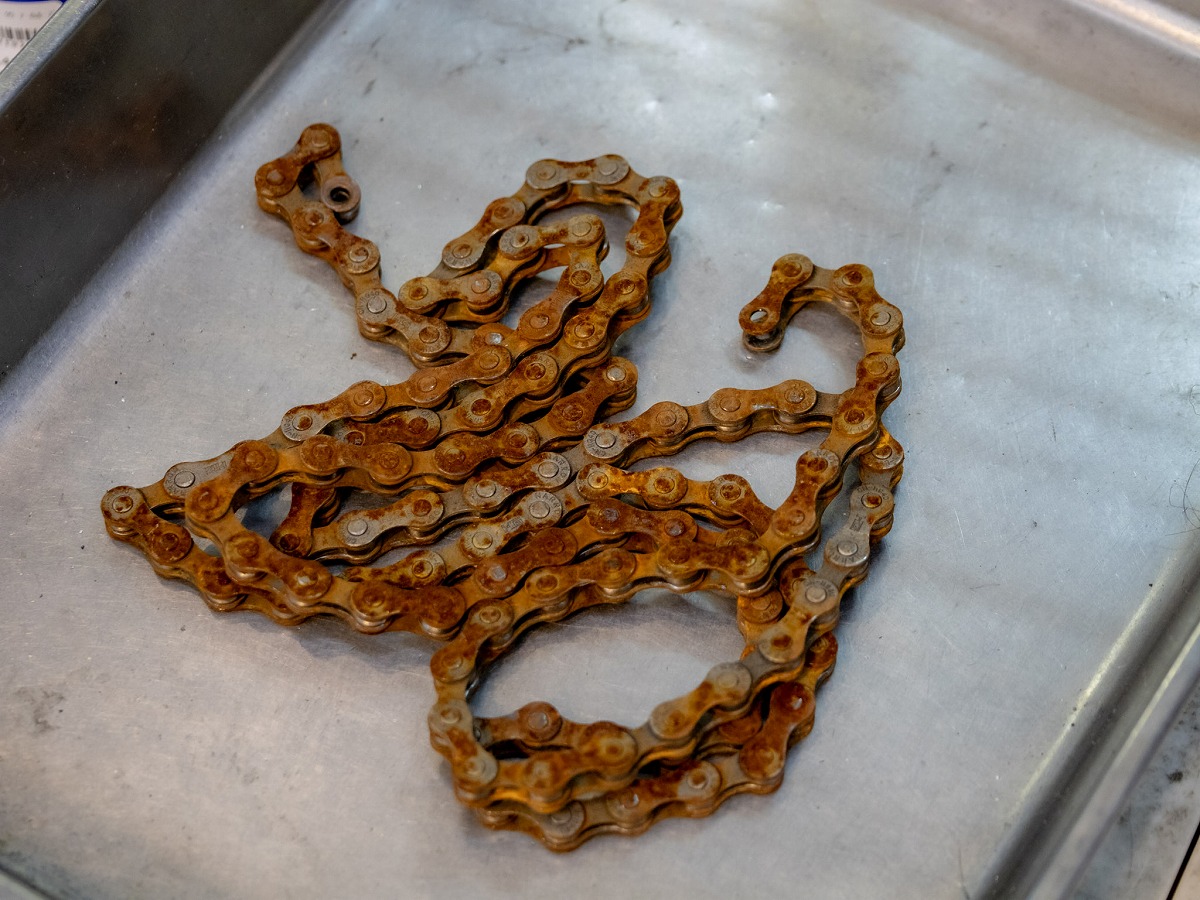 チェーン錆 全体