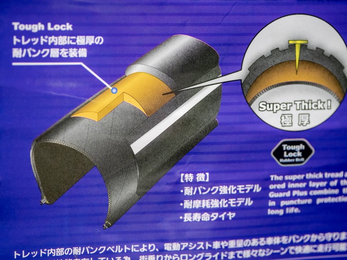 TOUGH LOCK 耐パンクベルト