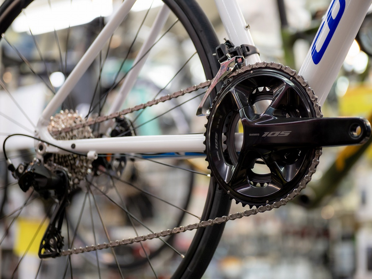 チェーン取り付け後