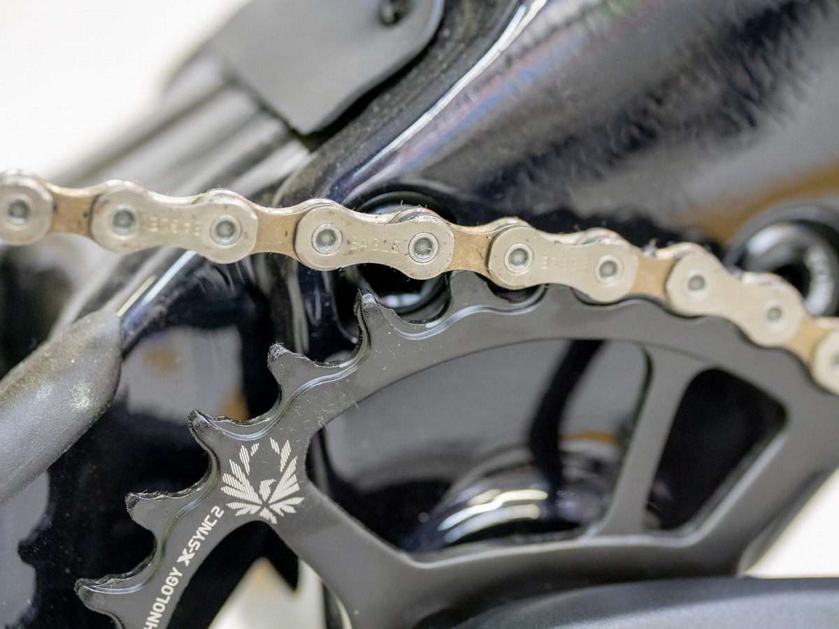 チェーンリング摩耗