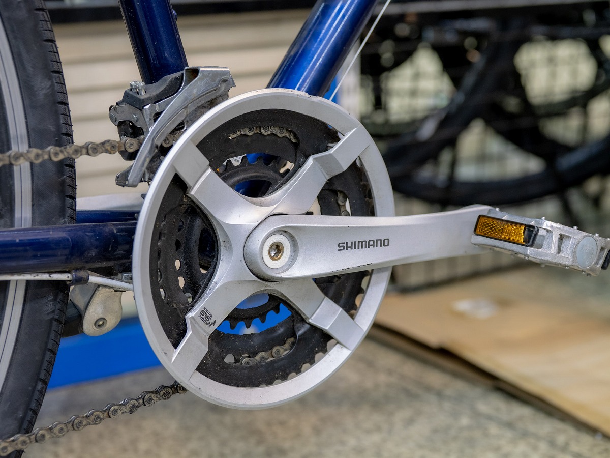 クランク取付完了