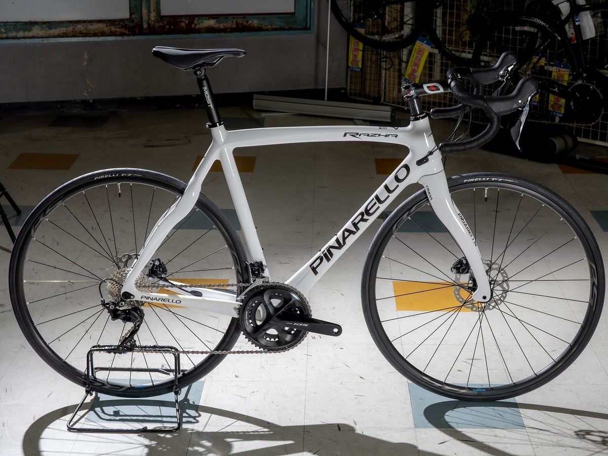 PINARELLO RAZHA DISK 105  WHTカラー