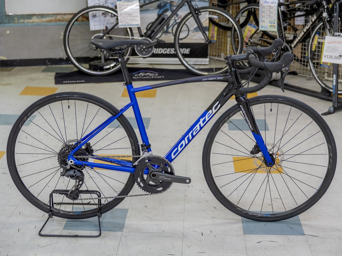 CORRATEC DOLOMITI DISC CUES BLK/BLU/WHTカラー