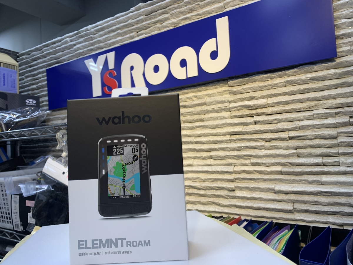 新型サイコン入荷】wahooのサイクルコンピューター「ELEMNT ROAM」入荷