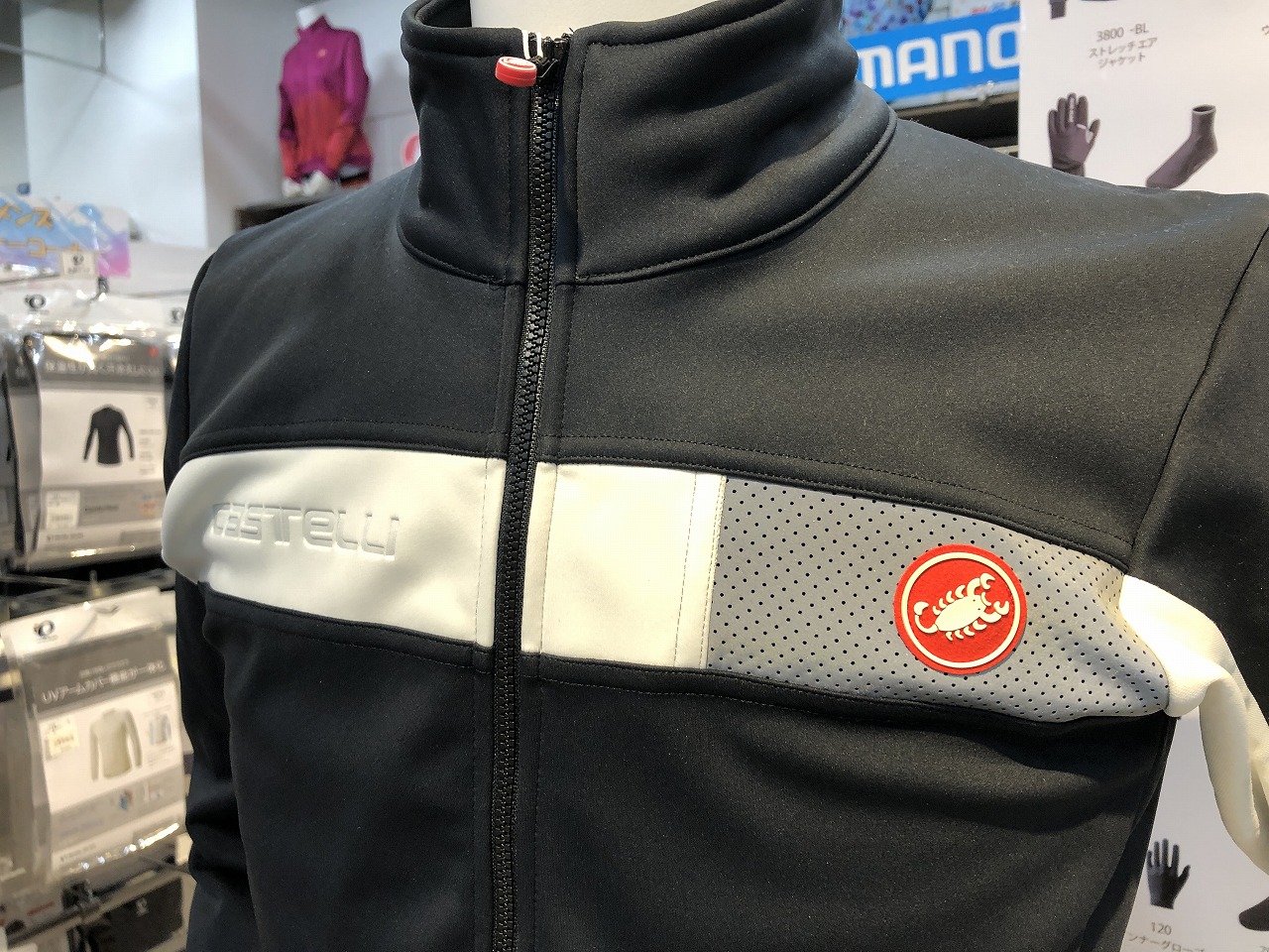 新品】CASTELLI カステリ 秋冬 ゴアテックス ジャケット M 3.2万-