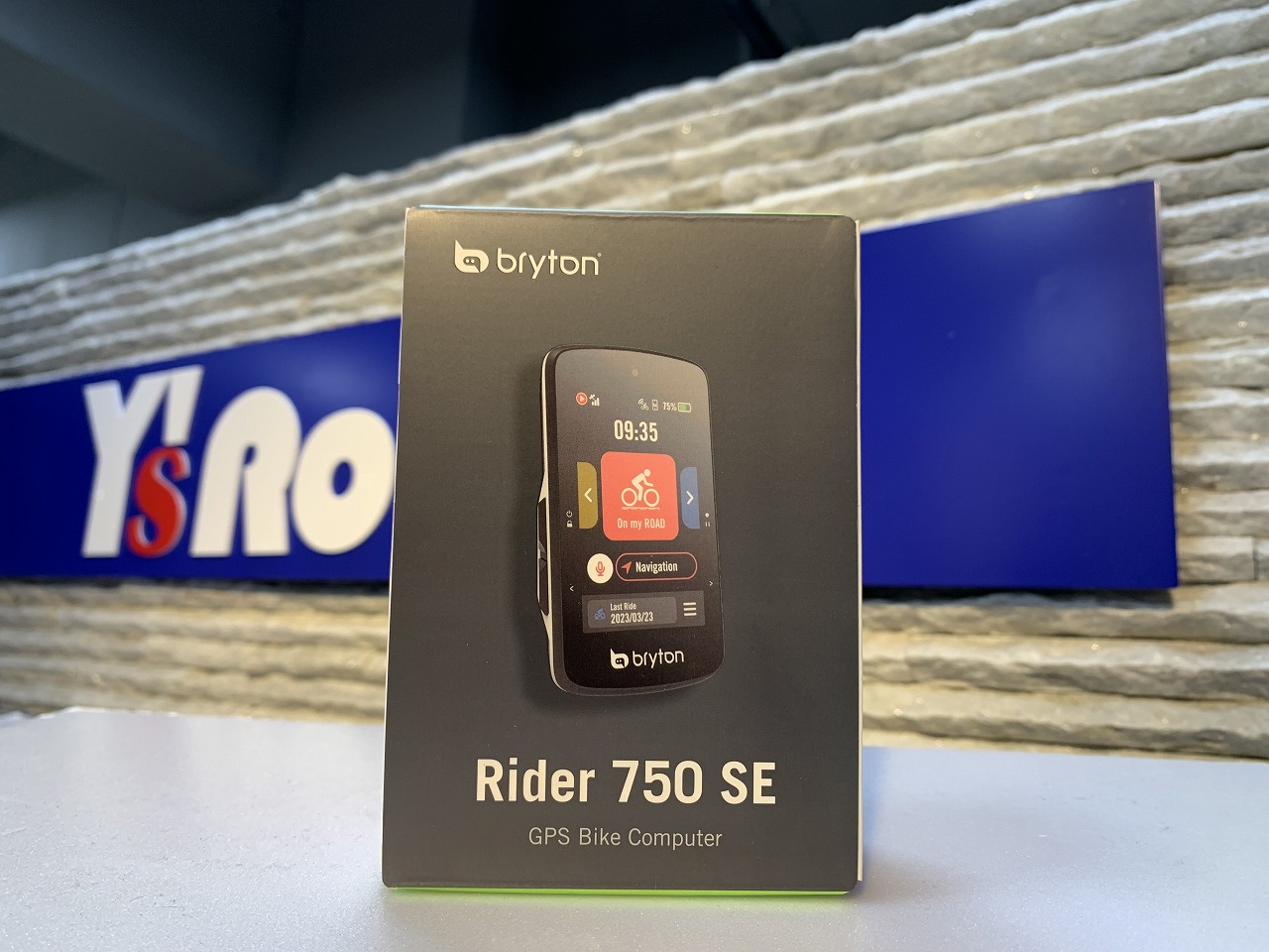 ブライトン Rider750 SE GPSナビ付サイコン タッチスクリーン