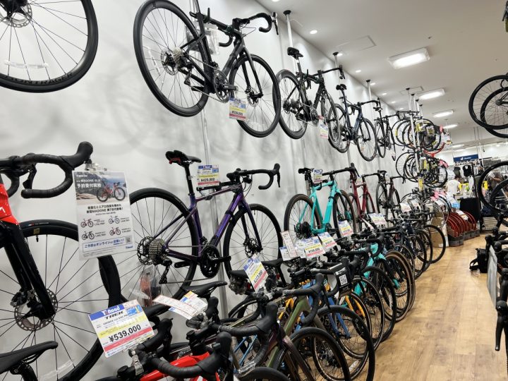 船橋で自転車をお探しならY's Road 船橋店 | 日本最大級のスポーツサイクル専門店！専門知識を活かしたコンサルティングを致します!