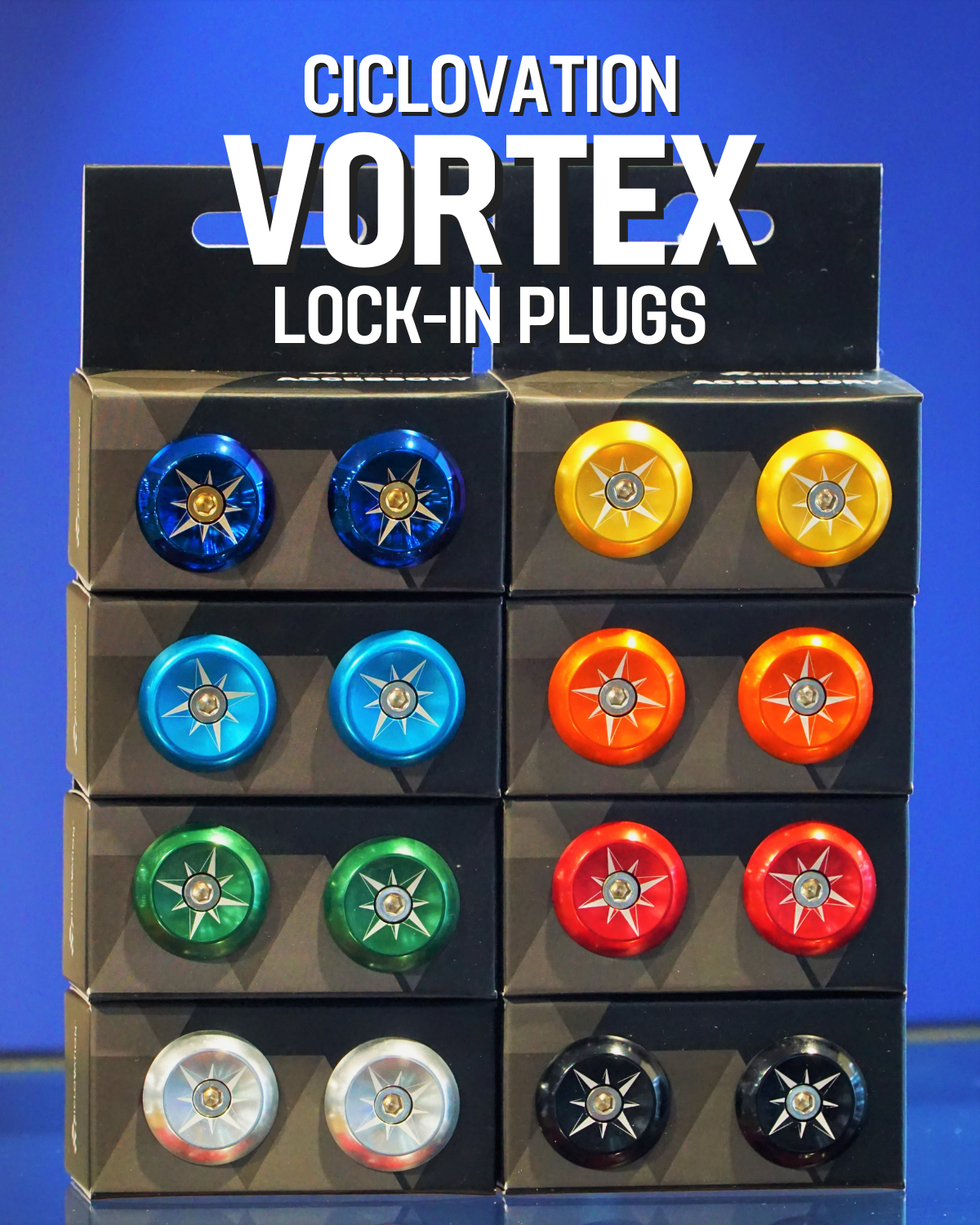 CICLOVATION VOLTEX LOCK-IN PLUGS