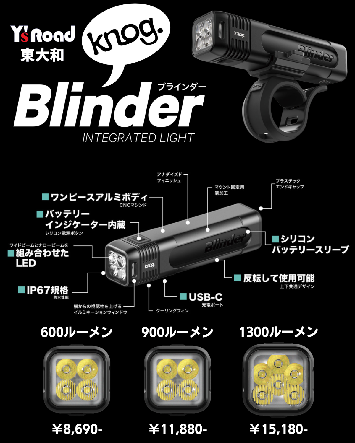 KNOG BLUNDER 600 900 1300