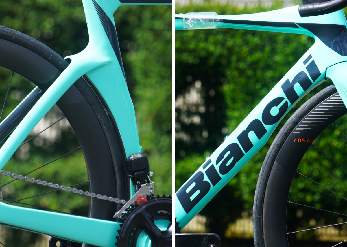 BIANCHI OLTRE COMP 105 インプレ　評価