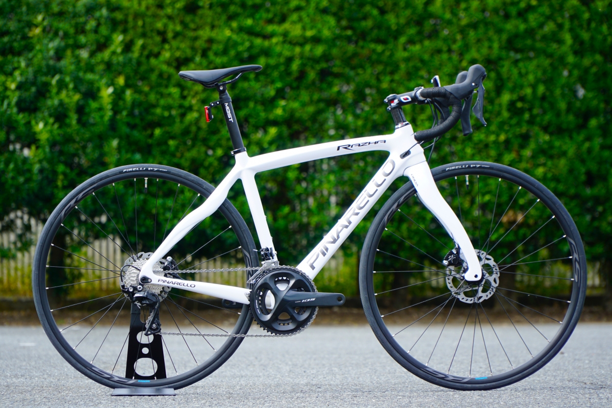 PINARELLO RAZHA DISC 44size D380/SHINY WHITE