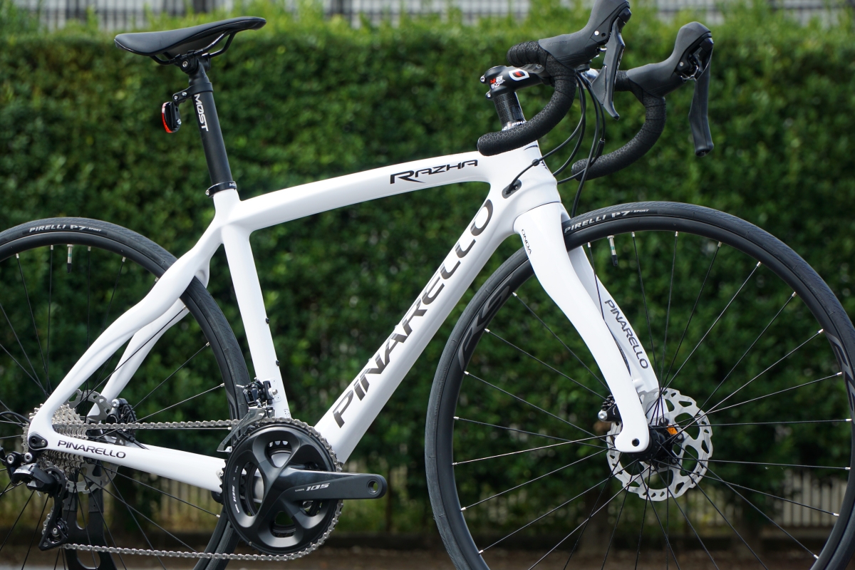 PINARELLO RAZHA DISC 44size D380/SHINY WHITE