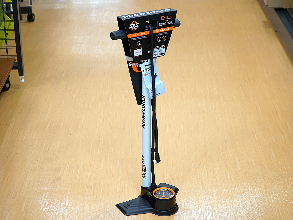 SKS CLIK VALVE エアエクスプローラー クリックバルブ 10.0 AIR-X-PLORER CLIK VALVE(12064)　空気入れ　