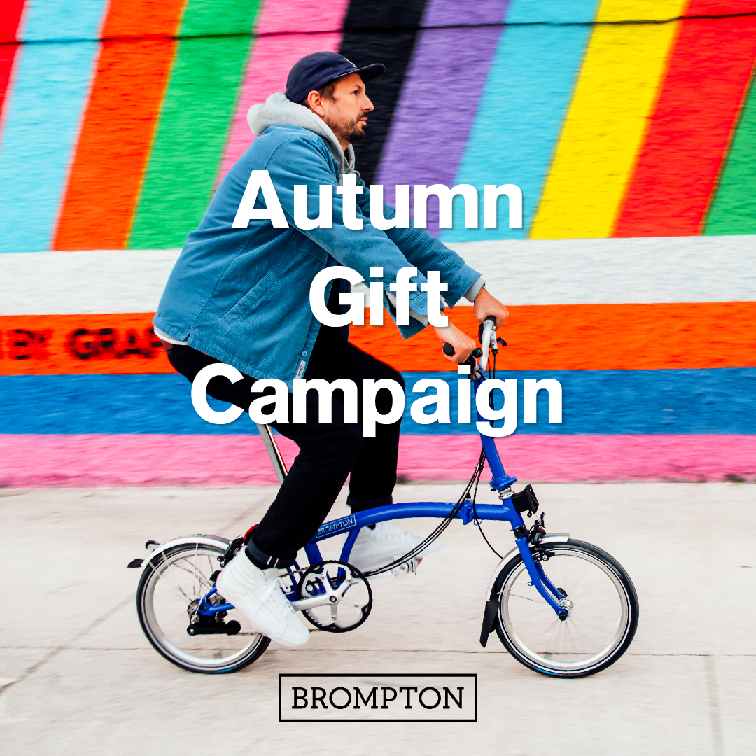 【BROMPTON】「秋のプレゼントキャンペーン」開催します！ #カラフルライドカラフルライフ | 池袋で自転車をお探しならY's Road 池袋本館