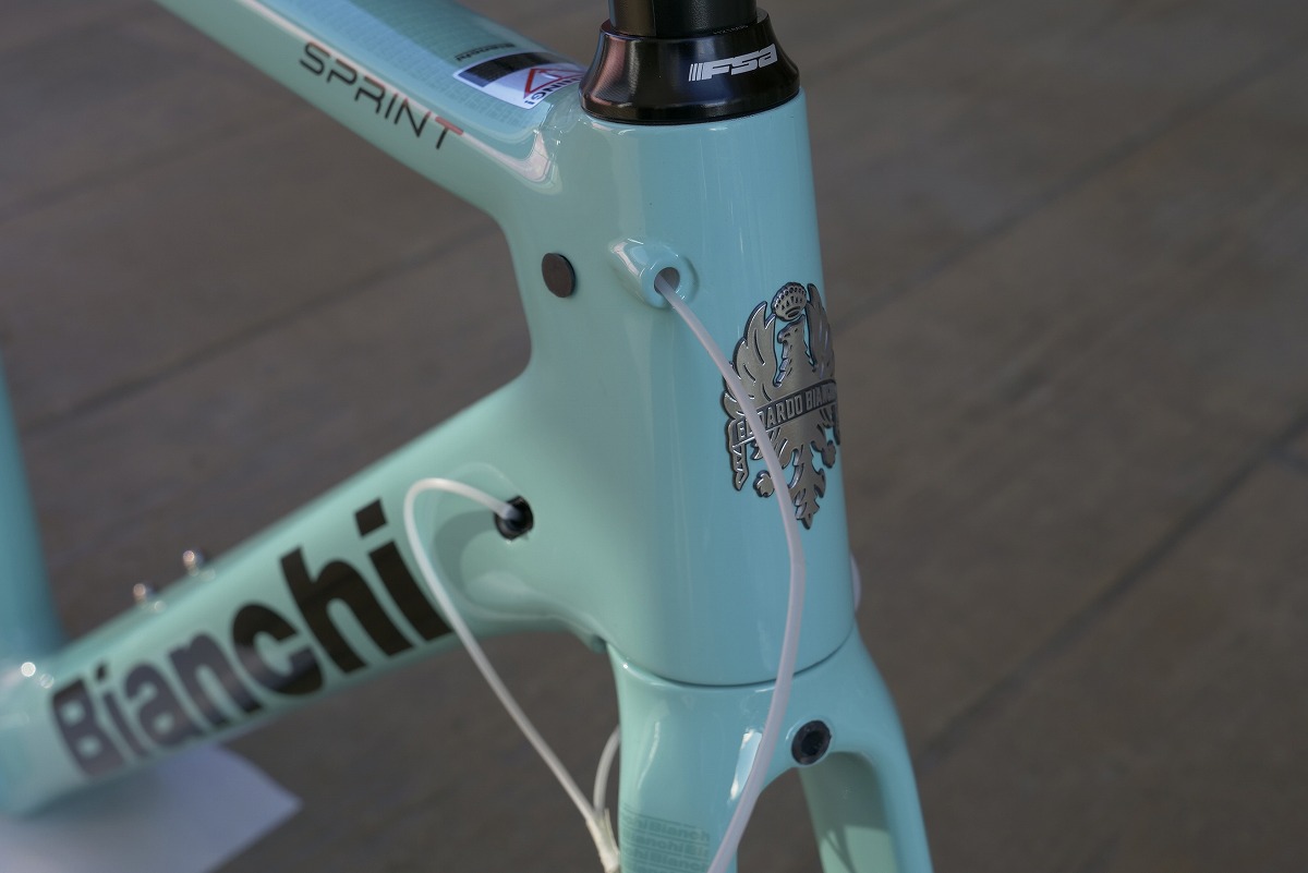 BIANCHI】実はもう1種類フレームセットが入荷しておりましたSPRINT F/S 